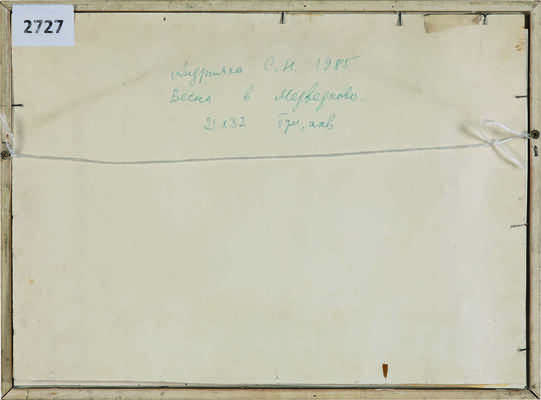 Андрияка Сергей Николаевич. Весна в Медведково